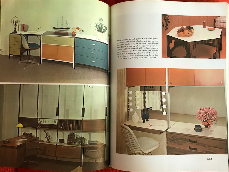 Cabinetmaking and Millwork John Feirer 1970 MID CENTURY MODERN furniture design plans image 7