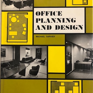 Office Planning And Design Michael Saphier 1968 Mid Century Modern Business Interior Space Book