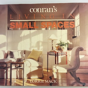 Conran&#39;s Living in Small Spaces Lorrie Mack 1988 80er Jahre Interior Design Retro Vintage Buch