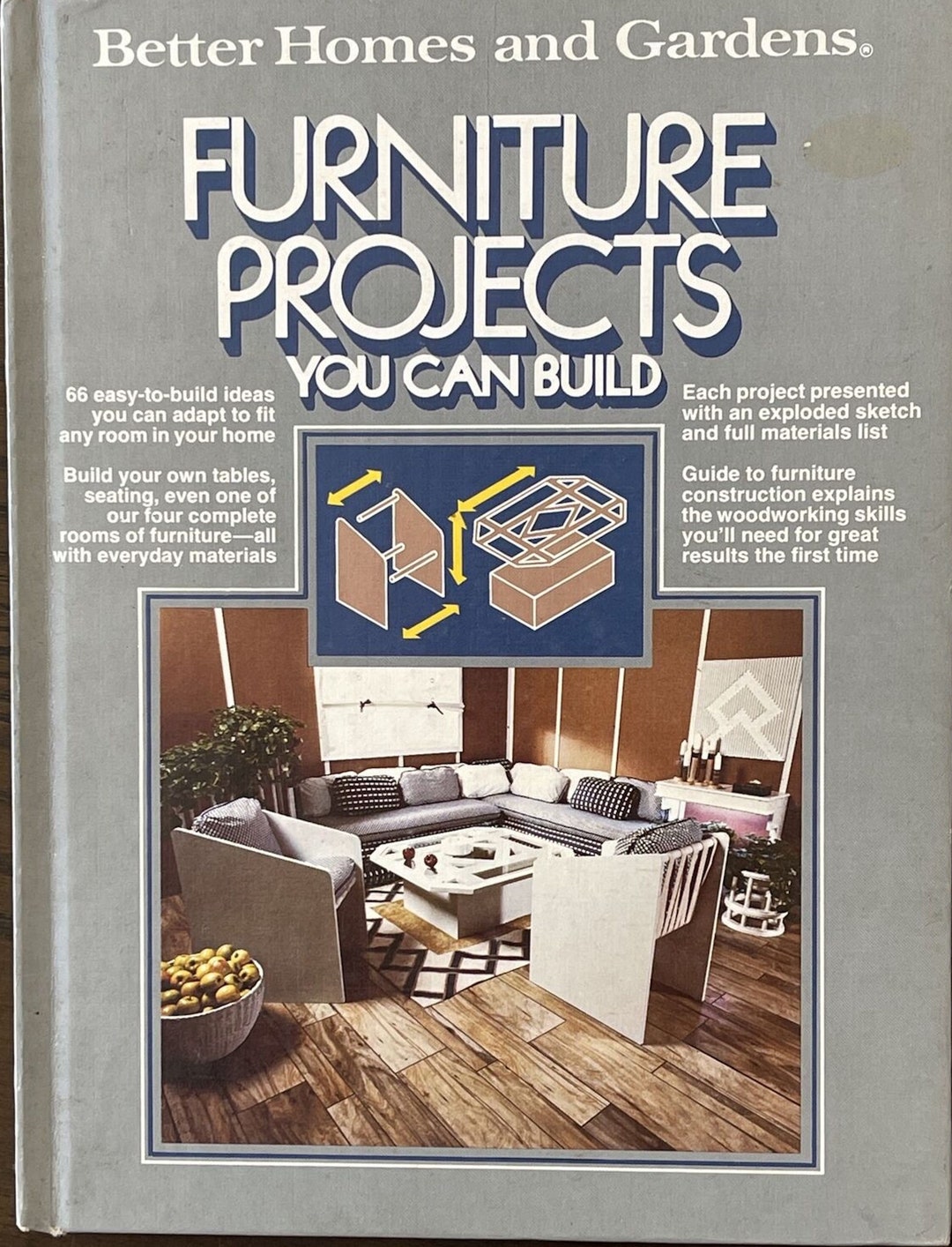 Better Homes and Gardens Furniture Projects You Can Build 1977 DIY Make
