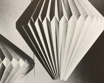 Manualidades de diseño de 1962: una guía ilustrada Spencer Moseley, libro de arte y manualidades de estilo moderno de mediados de siglo
