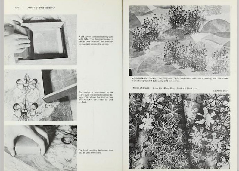 Contemporary Batik and Tie-Dye: Methods, Inspiration, Dyes Dona Z Meilach 1973 How To Art Design book image 9