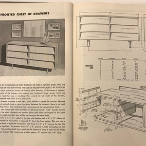 Build Your Own Modern Furniture Arthur Collani 1954 MID CENTURY DESIGN Plans vintage book