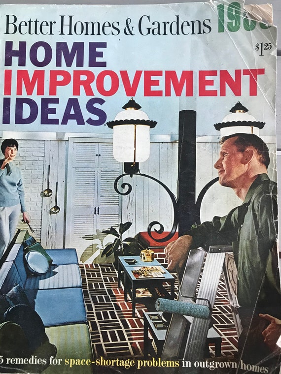 Better Homes & Gardens Home Improvement Ideas 1963 Magazine | Etsy Australia