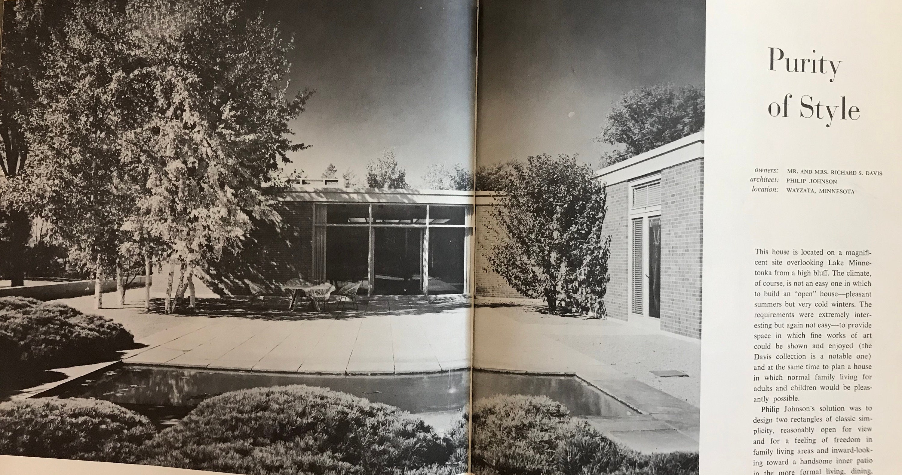 1961年現代住宅図鑑：ミッドセンチュリーモダン建築 - Etsy 日本