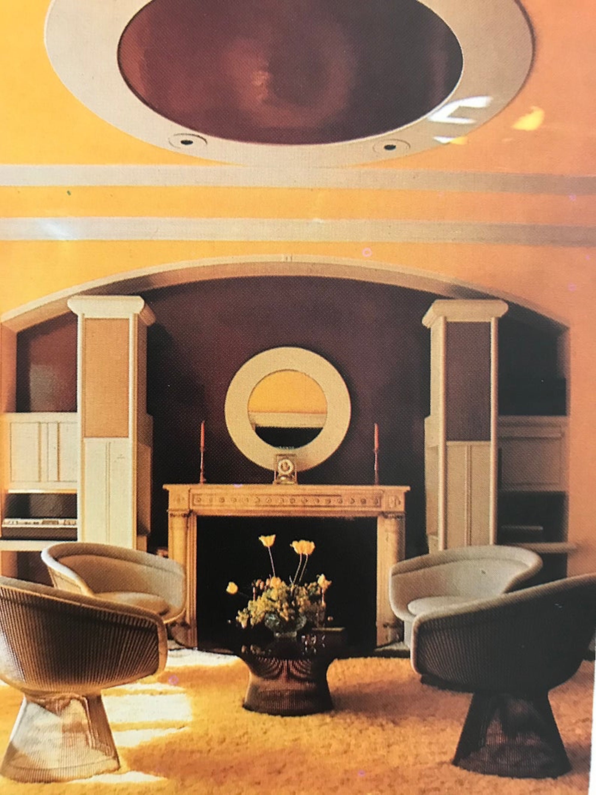 1977 Interior Design Book: Space Age, Mid-century Modern Decor