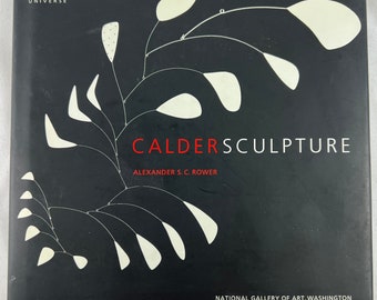 Escultura de Calder Alexander S.C. Rower Galería Nacional de Arte Washington 1998 Diseño móvil moderno de mediados de siglo