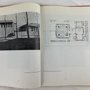 The Early Work By Frank Lloyd Wright 1968 Modern Architecture Design Book