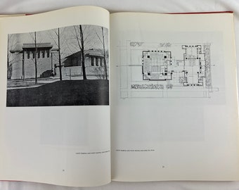 The Early Work By Frank Lloyd Wright 1968 Modern Architecture Design Book