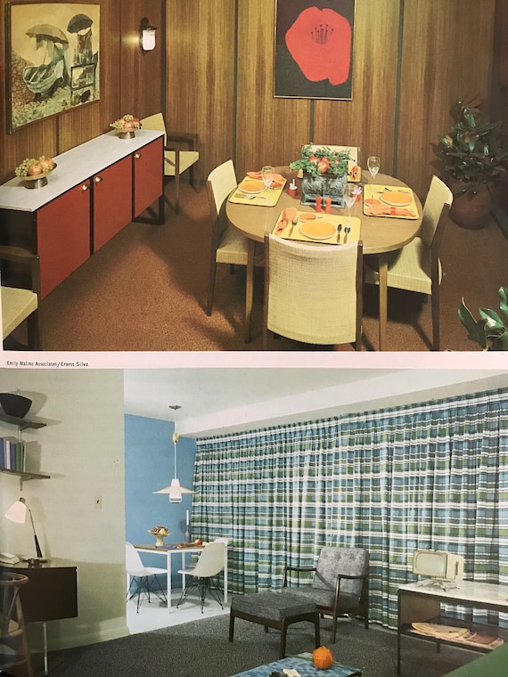 The Doubleday Book of Interior Decorating Albert Kornfeld 1965 Mid