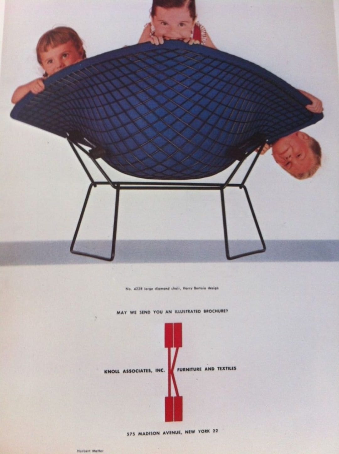 HUGE KNOLL DESIGN Book Eric Larrabee Massimo Vignelli 1981 Mid Century