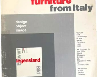 Muebles de diseño de Italia: cultura y tecnología del mueble italiano 1950-1980 (libro)