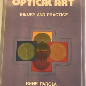 Optical Art Book by Rene Parola, 1969 - OP Art, Illusion, Mod Design