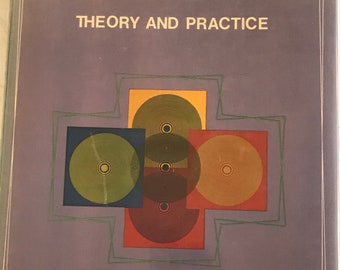 Théorie et pratique de l'art optique Rene Parola 1969 OP Art Illusion Psychedelic Mod Design Book