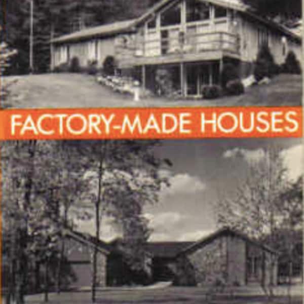 The Complete Guide to Factory-Made Houses door A.M. Watkins 1983 mid century modern home design book