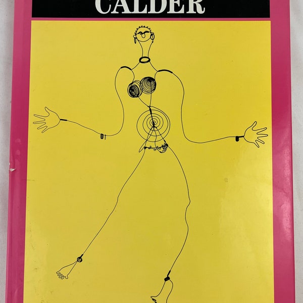 Calder Great Modern Masters Gérard-Georges Lemaire 1998 HC/DJ Mid Century Modern Mobile Art Sculpture Alexander Calder book