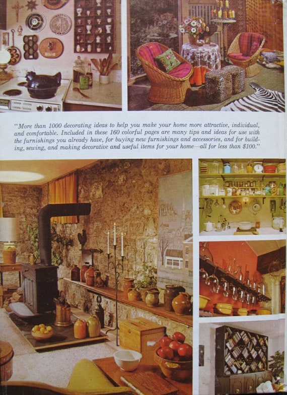 Better Homes and Gardens DECORATING IDEAS Under 100 Vintage