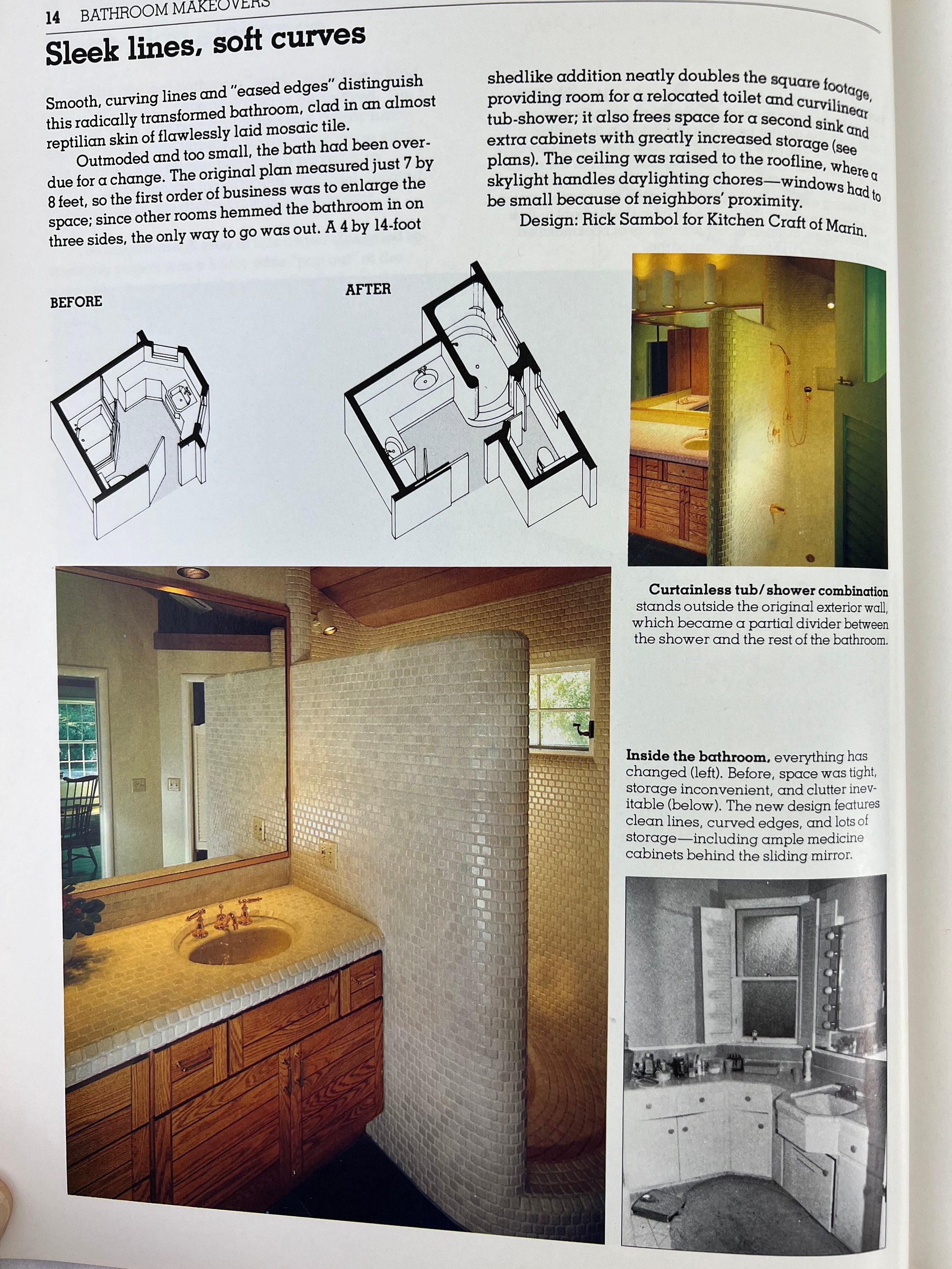 Sunset Bathrooms Planning and Remodeling 70s 80s Bathroom