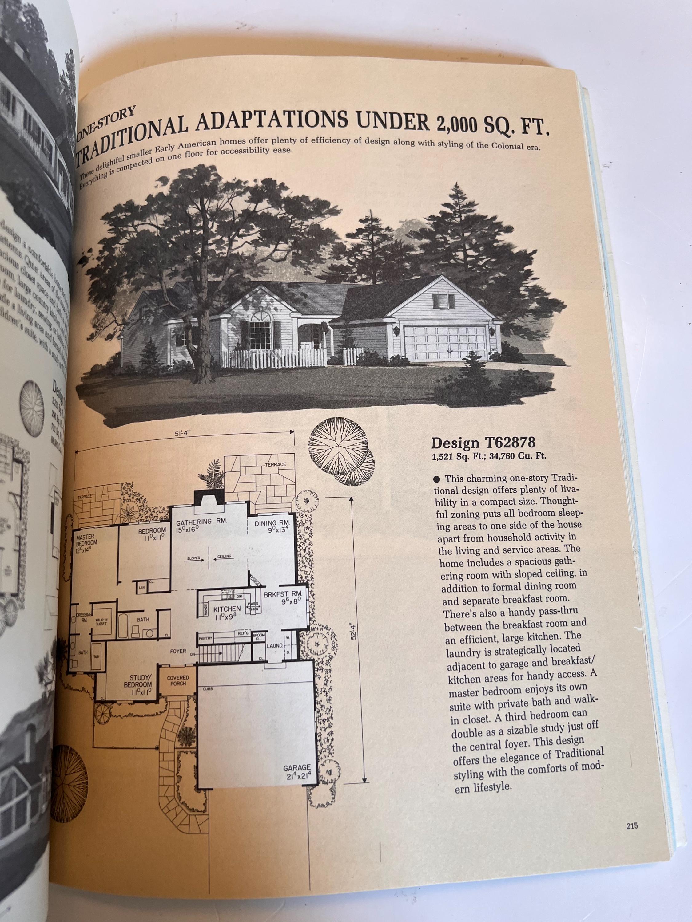 PAIRE D'ANCIENS PLANS PLANS DE MAISON VINTAGE 1964 : UofA AGRICULTURE