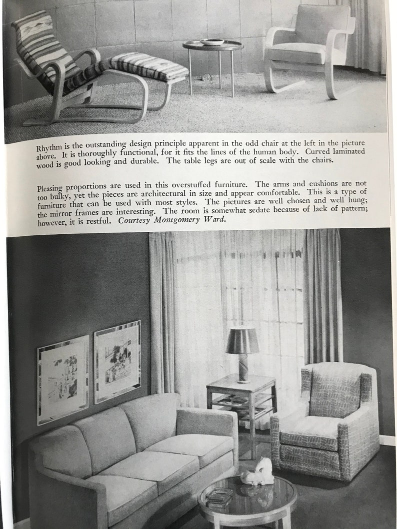 Home Furnishing Anna Hong Rutt 1948 MID CENTURY MODERN Interior Design ...