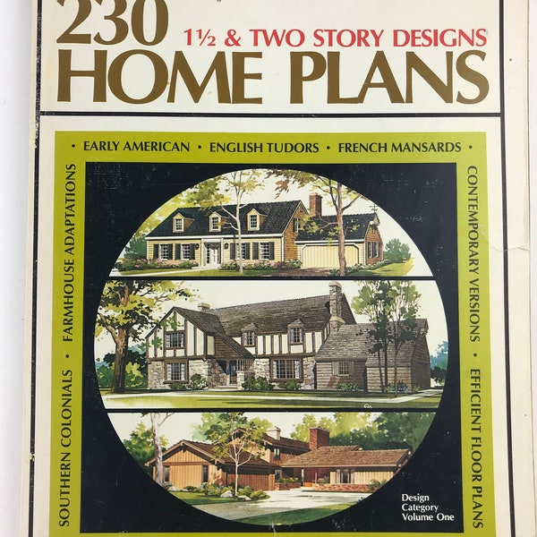 1980s House Plans - Etsy