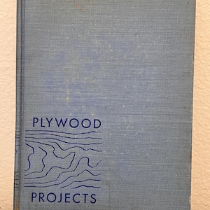 Plywood Projects For The Home Craftsman Robert Scharff 1951 Mid Century Modern Furniture Design Plans Book