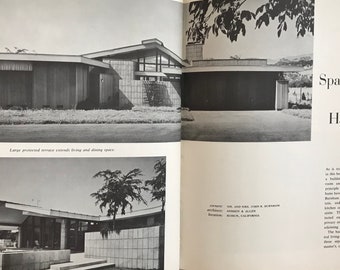 1961年現代住宅図鑑：ミッドセンチュリーモダン建築 - Etsy 日本