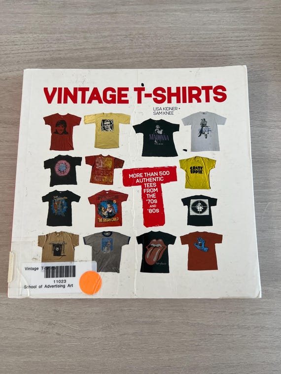 Vintage T-shirts 500 Authentic Tee Shirts From the 70s and 80s