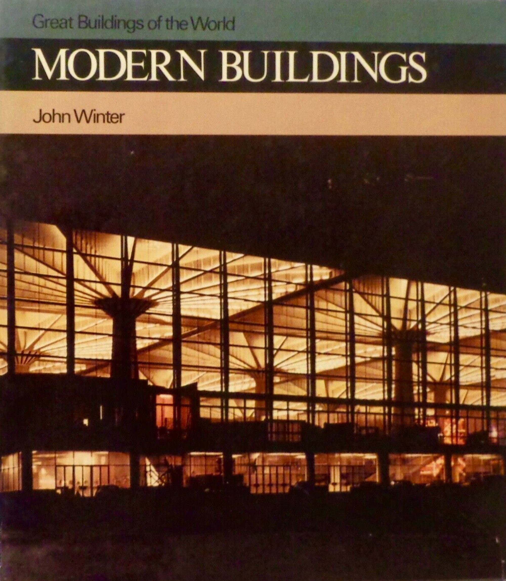 モダンビルディング ジョン・ウィンター 1969 ミッドセンチュリー建築デザインブック - Etsy 日本