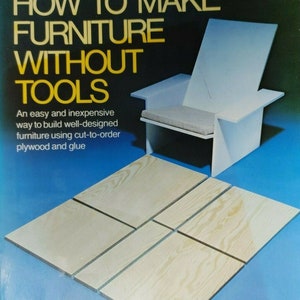 Como fazer móveis sem ferramentas Clement Meadmore 1975 Design moderno de meados do século Faça livro