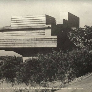 Frank Lloyd Wright: THE NATURAL HOUSE 1954 Mid Century Modern Architecture design book