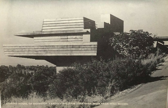 Frank Lloyd Wright: THE NATURAL HOUSE 1954 Mid Century