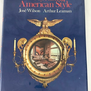 Dekorieren im amerikanischen Stil Josesponsor und Arthur Leaman 1975 MID CENTURY MODERN mod Innendesign-Buch