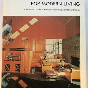 1601 Deko Ideen für modernes Wohnen Gerd Hatje 1973 Mid Century Modern Space Age Design Buch