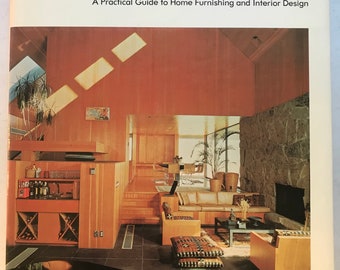 1601 Decorating Ideas Gerd Hatje Mid Century Modern Space Age Design Vintage Book 1974
