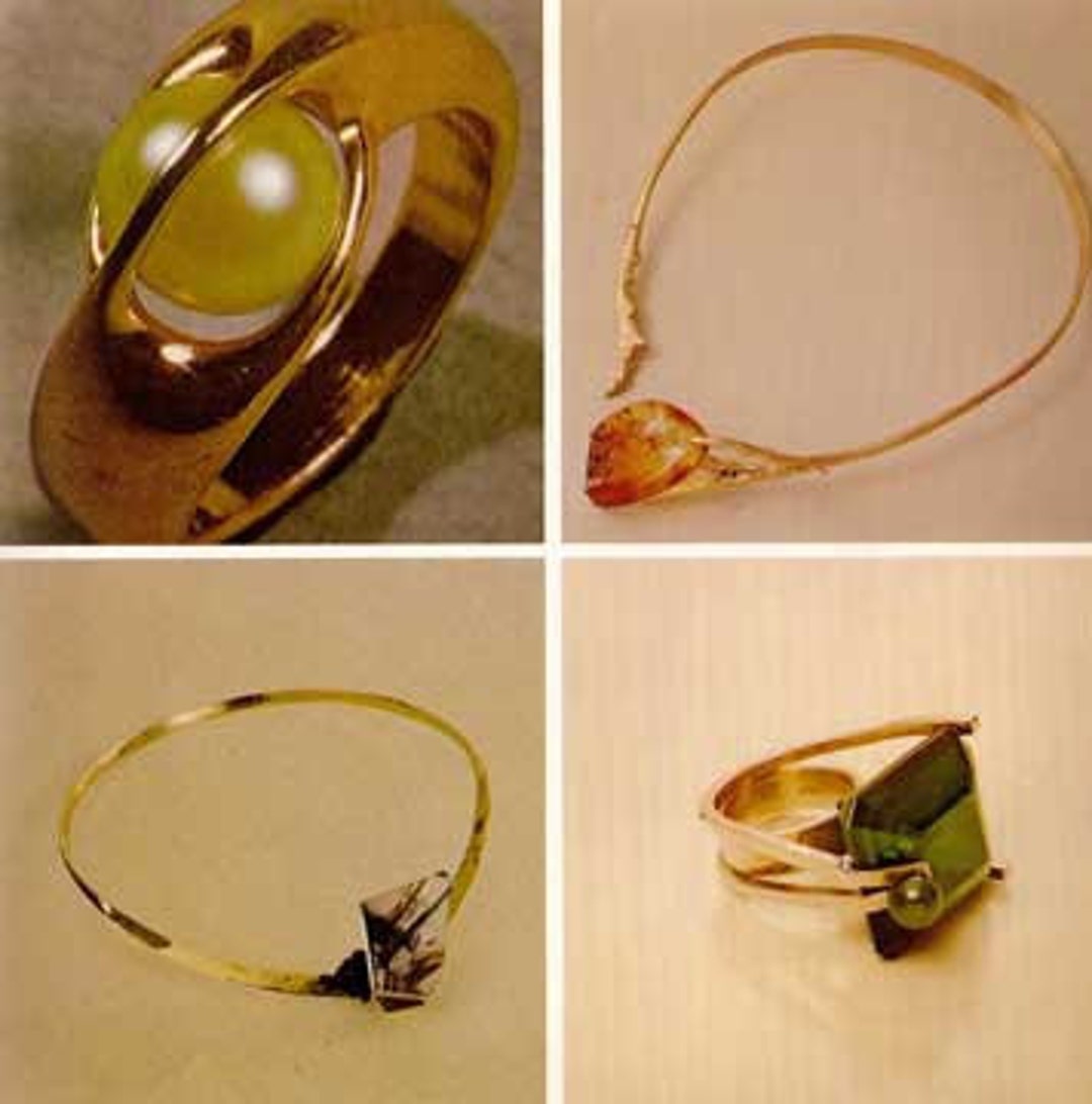 Modern Jewelry Design Techniques Irena Brynner 1968 MID CENTURY Book Etsy