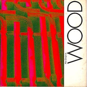 Nieuw ontwerp in hout Donald J. Willcox 1970 modern meubelkunstboek uit het midden van de eeuw
