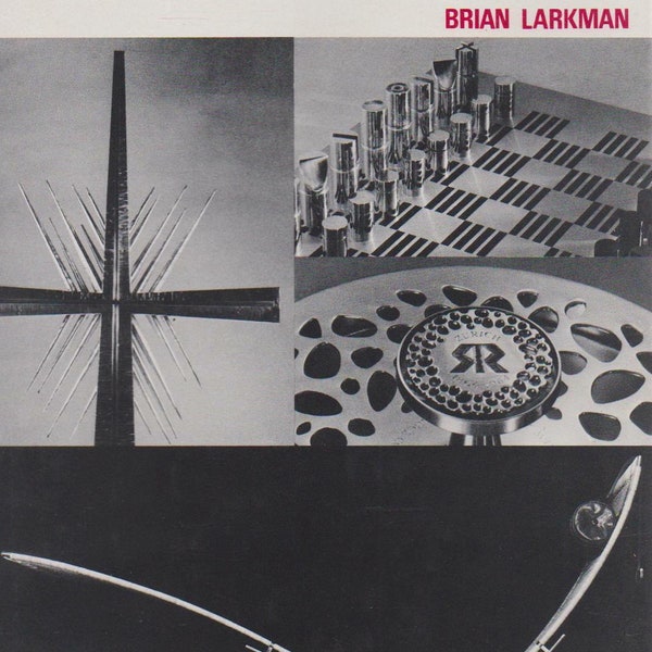 Metalwork Designs Of Today Brian Larkman 1969 Mid Century Modern art design book