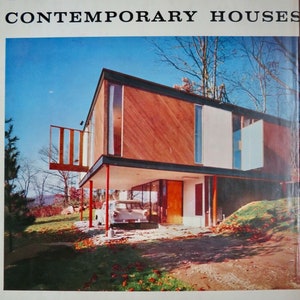 The Second Treasury of Contemporary Houses 1959 Architectural Record mid century modern architecture book