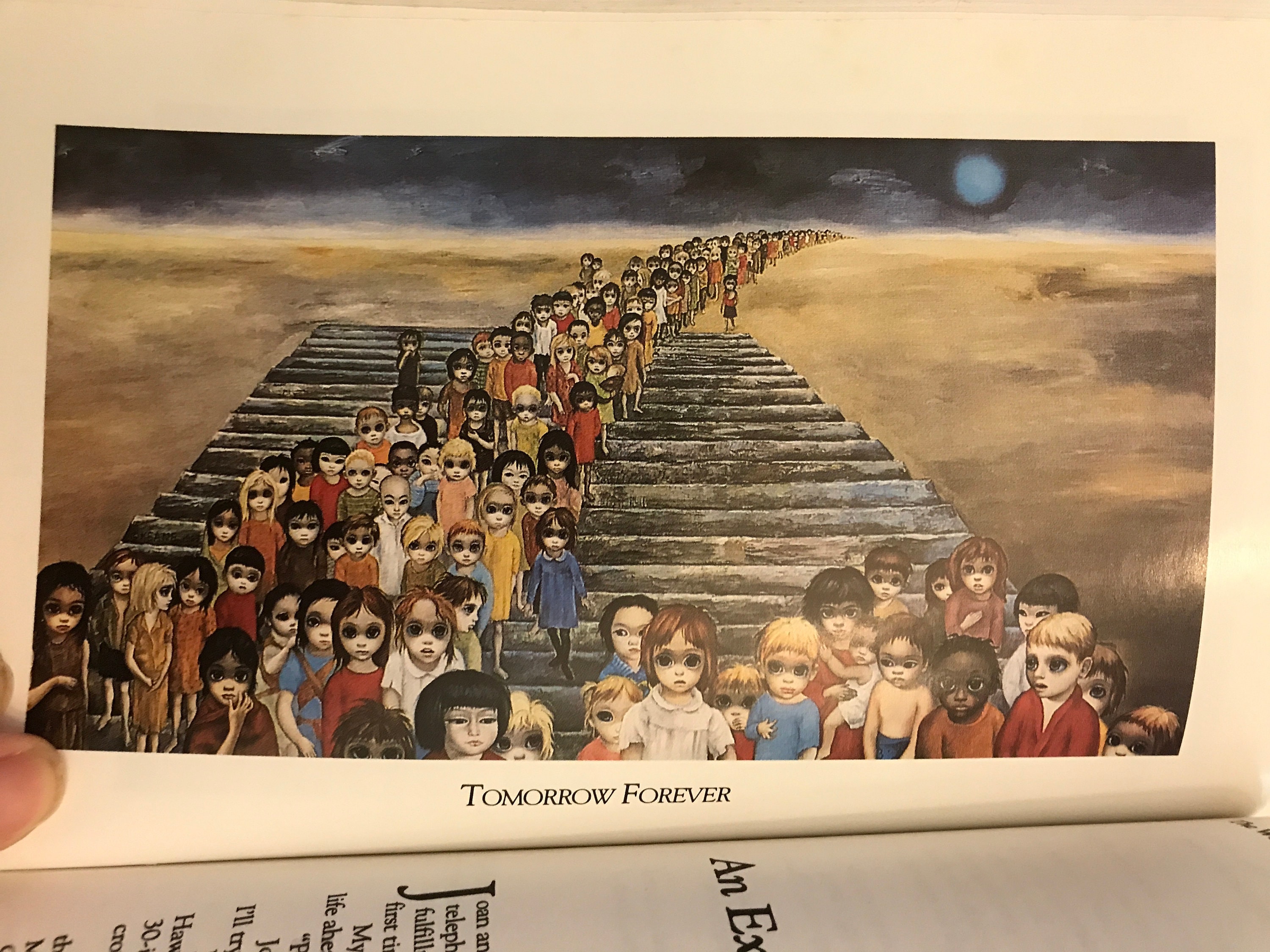 ウォルター・キーン『ビッグ・アイズ』アートブック：1983年の絵画と