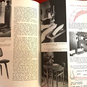 Cabinetmaking and Millwork John Feirer 1970 MID CENTURY MODERN furniture design plans image 6