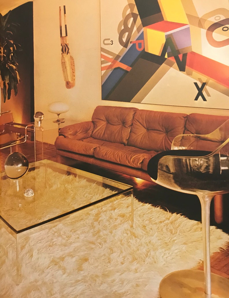 Modern Furniture and Decoration Robert Harling 1971 HUGE Space Etsy