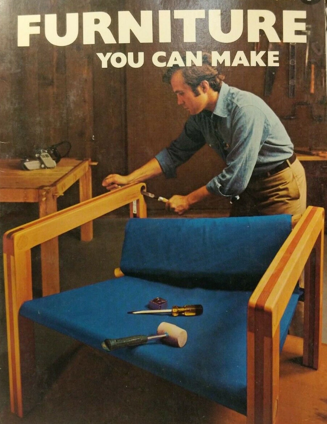 Furniture You Can Make A Sunset Book 1971 Mid Century Modern Build