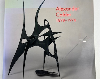 Alexander Calder 1898-1976 Marla Prather National Gallery of Art Washington HUGE BOOK mid century modern mobile art