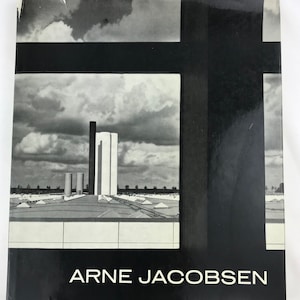 Arne Jacobsen Tobias Faber 1964 Mid Century Danish Modern Architecture Design book