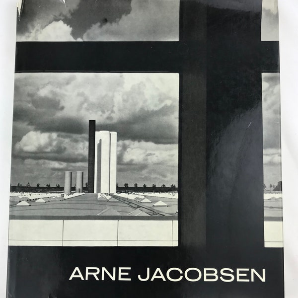 Arne Jacobsen Tobias Faber 1966 Mid Century Danish Modern Architecture Design book