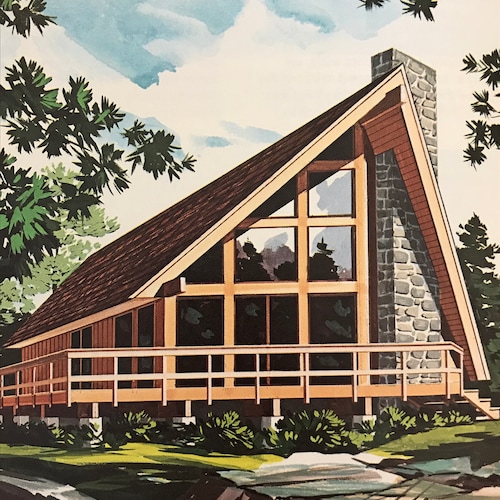 Popular Science Leisure Homes Alfred Lees MID CENTURY MODERN Etsy