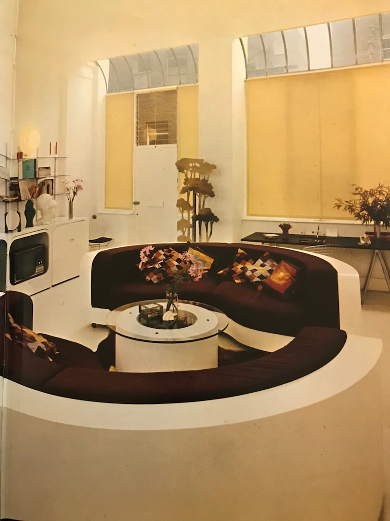 Modern Furniture and Decoration Robert Harling 1971 HUGE Space Etsy