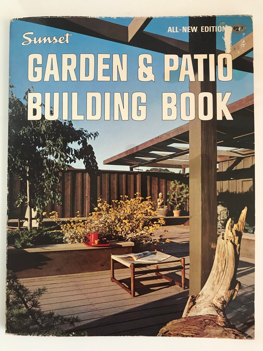 Garden & Patio Building Book Sunset 1969 Mid Century Modern Design ...