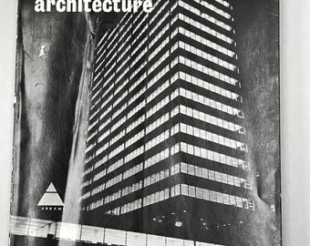 Encyclopedia Of Modern Architecture Gerd Hatje Mid Century Modern 1964 book